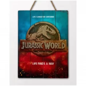 Image of Doctor Collector Jurassic World Life Finds A Way WoodArts 3D Print