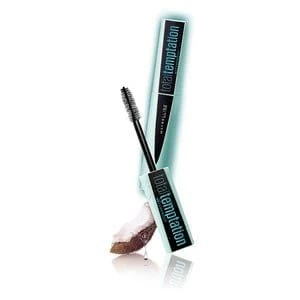 image of Maybelline Total Temptation Waterproof Mascara Black, WTP Black