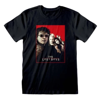 Image of Lost Boys - Poster Unisex Large T-Shirt - Black