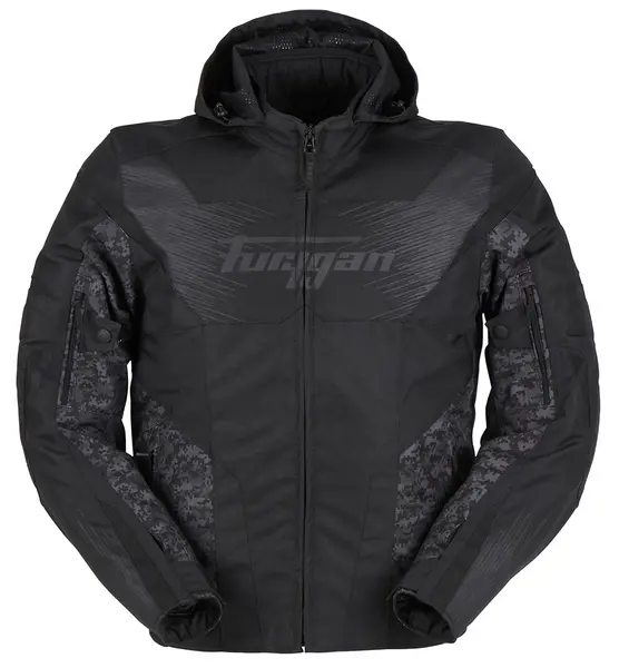 image of Furygan Shard Jacket Black Pixel XL