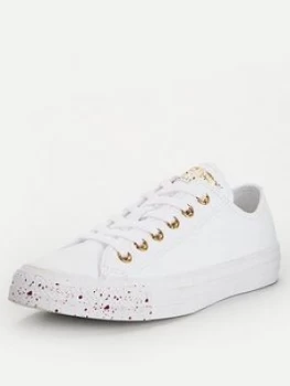 image of Converse Chuck Taylor All Star Speckled Ox - White