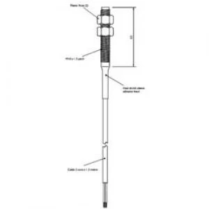 Image of TE Connectivity Sensor PS 801 PS801 Position Switch For Screwing Into Plastic And Stainless Steel Normally open contact