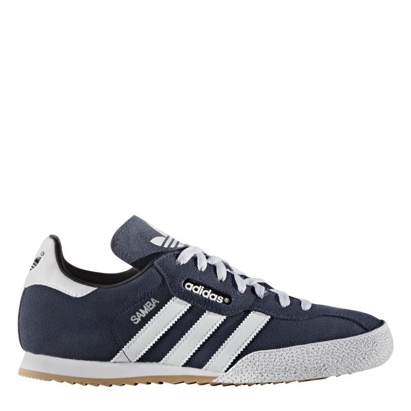 Image of adidas Samba Super Suede Trainers Junior Boys - Blue Blue 3