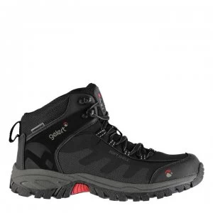 Image of Gelert Softshell Mid Mens Walking Boots - Black