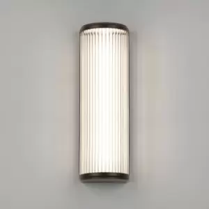 Image of Astro Versailles 400 Phase Dimmable Bathroom Large LED Flush Wall Light Bronze