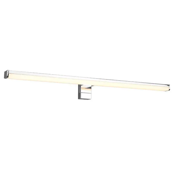 image of Lino Modern 60cm Bathroom Wall Lamp Chrome 3000K IP44