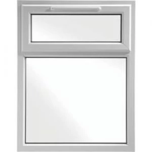 Image of Wickes Upvc Casement Window White 905 x 1160mm Top Hung