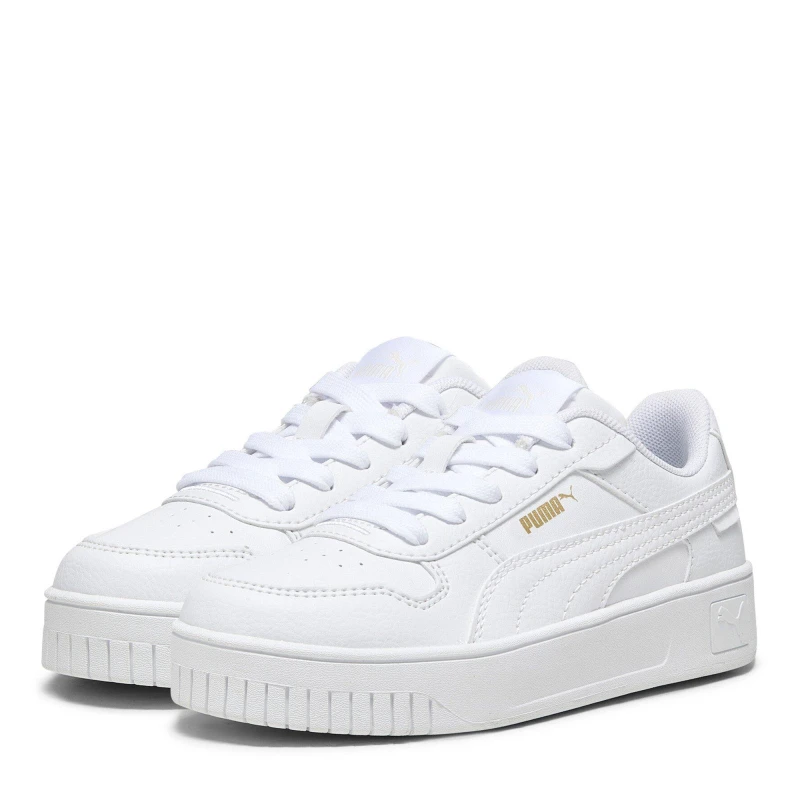 Image of Puma Unisex Kids Carina Street Low-Top Trainers Puma White unisex C10 (28)