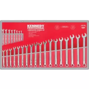 Image of Kennedy-Pro Metric Combination Spanner Set, 6 - 32mm, Set of 26
