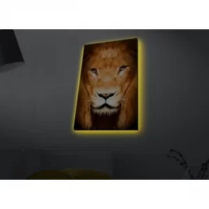 Image of 4570MDACT-050 Multicolor Decorative LED Lighted Canvas Painting
