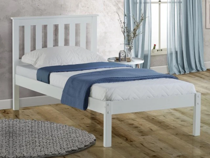 Image of Birlea Denver 3ft Single White Wooden Bed Frame