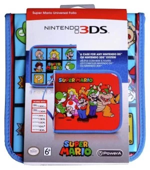 image of Universal Super Mario 2DS3DS XL Folio Case