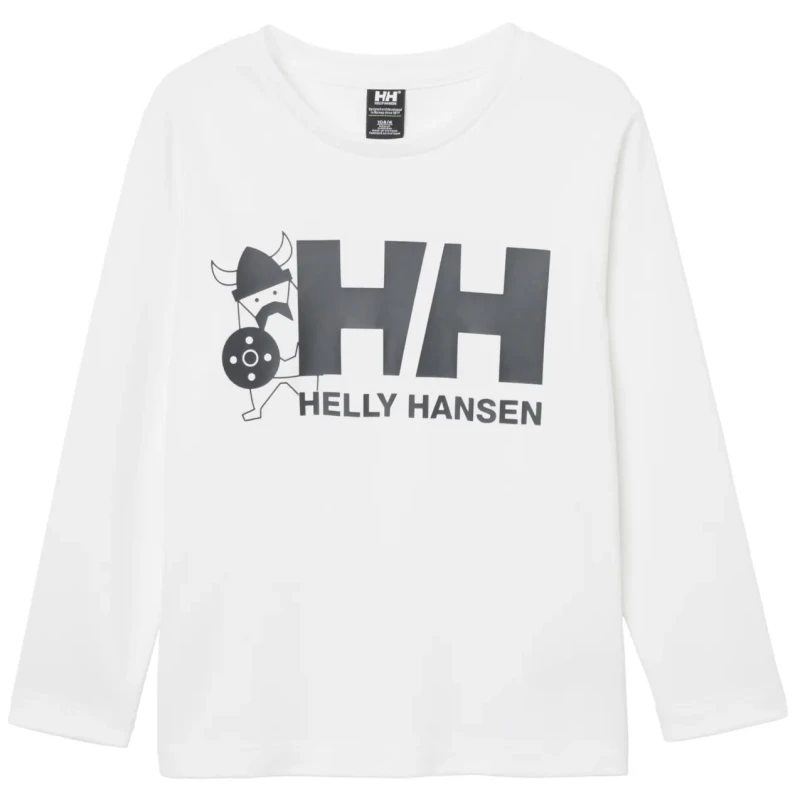 Image of Helly Hansen Long sleeve baby T-Shirt Helly Hansen Hh Tech Graphic Blanc Unisex 1 an
