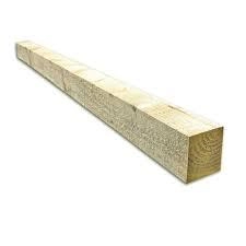 Image of Forest Garden Green Fence Post 7ft (210 x 7.5 x 7.5cm)