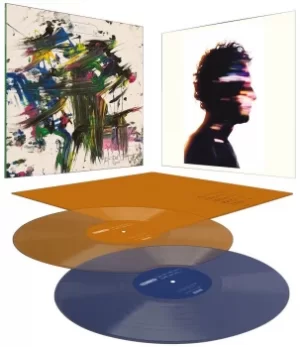 Image of Martin Gore The third chimpanzee remixed LP orange blue