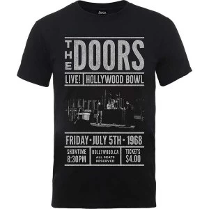 Image of The Doors - Advance Final Unisex Large T-Shirt - Black