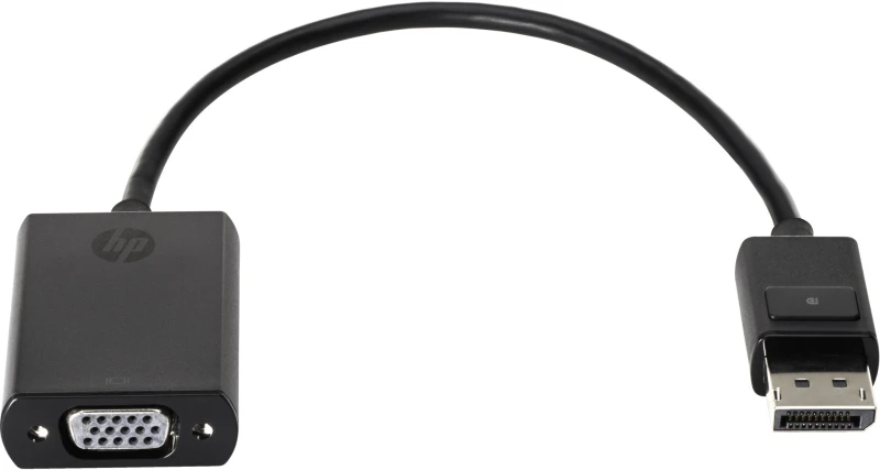 Image of HP DisplayPort To VGA Adapter F7W97AA