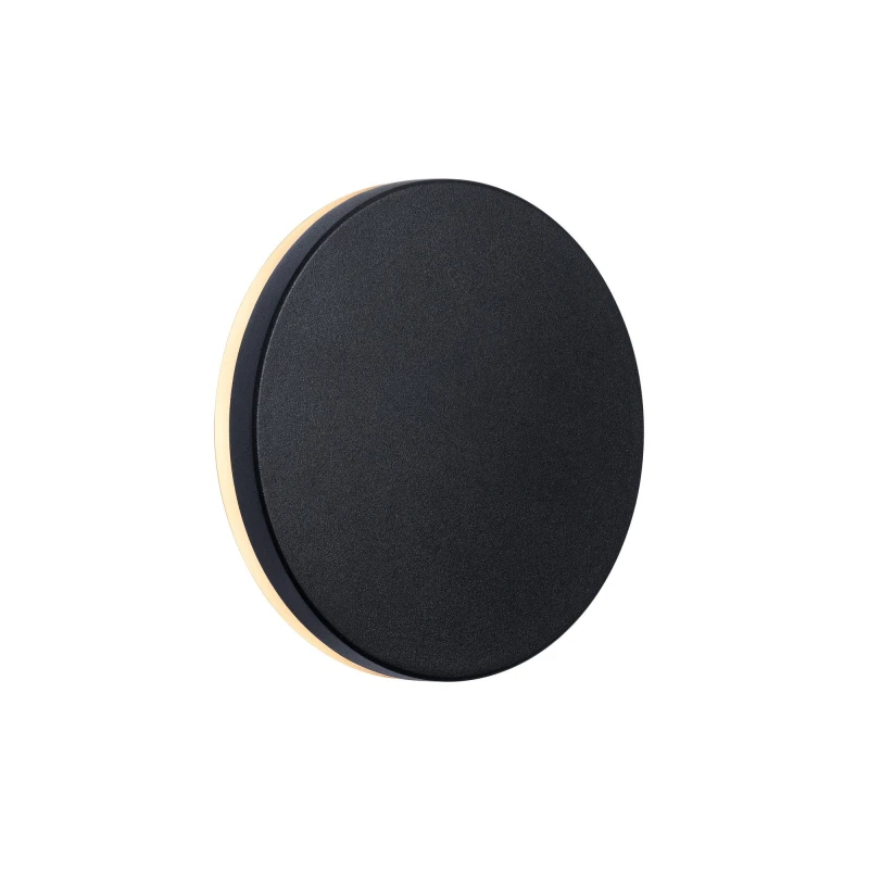 Image of Nordlux Artego Outdoor Wall Light Black Aluminium Sensor Intergrated LED 20, 000hrs - Mains Powered, IP54 Black Unisex
