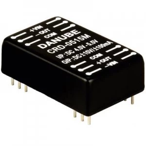 image of Danube CRS 0505M DCDC converter print 5 Vdc 5 Vdc 600 mA 3 W No. of outputs 1 x