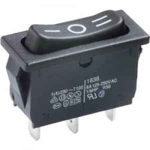 image of Toggle switch 250 V AC 6 A 1 x OnOffOn Marquardt