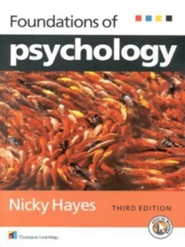 Image of Foundations of Psychology by Nicky Hayes Paperback