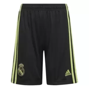 image of 2022-2023 Real Madrid Third Shorts (Black) - Kids