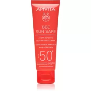 image of Apivita Bee Sun Safe soothing and moisturising cream SPF 50+ 50ml