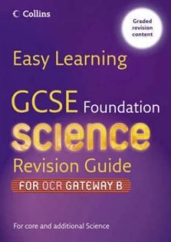 Image of Gcse Foundation Science Revision Guide. Revision Guide for Ocr Gateway B by Chris Sherry Paperback