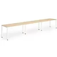 Image of dynamic Computer Desk Evolve Plus BR312MPEW Maple 3600 mm x 800 mm x 730 mm