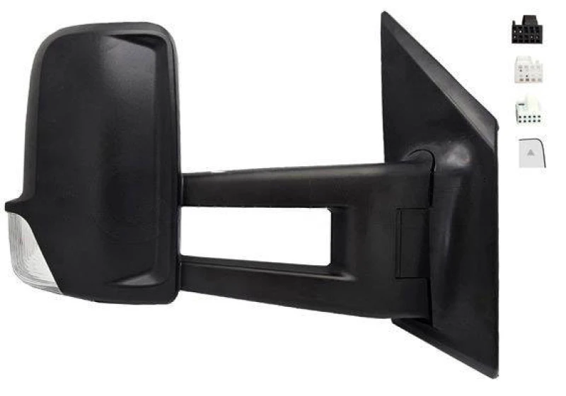 Image of ALKAR 9246021 Wing mirror Right, Electric, Convex Outside Mirror (50)