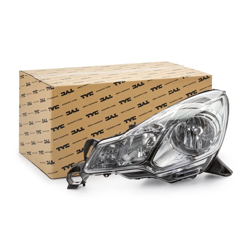 Image of TYC 20-12258-15-2 Headlights H1, with electric motor, Left Headlight (259)