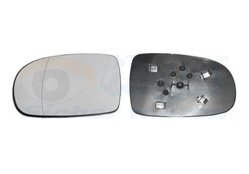 Image of VAN WEZEL Wing mirror glass VAN WEZEL 3777837