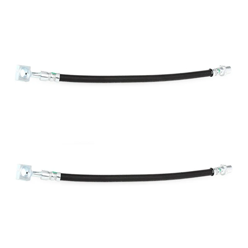 Image of RIDEX 83B0696 Brake Hose Rear Axle both sides, without banjo bolt Brake Hose (83)