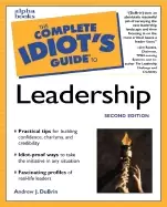 Image of complete idiots guide to leadership