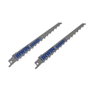 Image of IRWIN S617K 150mm Sabre Saw Blade Wood & Plastic Pack of 5