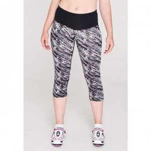 Image of Sugoi Fusion Cycling Capri Ladies - Black/White