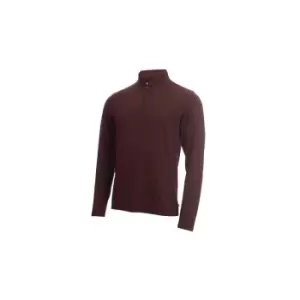 Image of Calvin Klein NEWPORT HALF ZIP - BLACKBER - L
