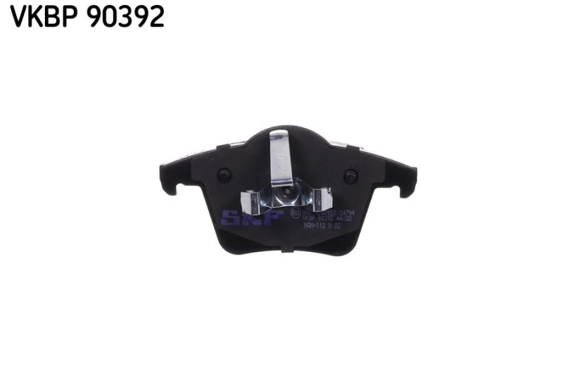 Image of SKF VKBP 90392 Brake pad set not prepared for wear warning indicator Brake Pad Set,disc brake (402)