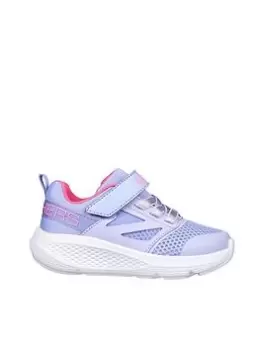 Image of Skechers Toddler Girls Go Run Elevate Mesh Trainer, Purple, Size 5 Younger