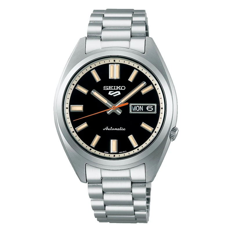 Image of Seiko SRPK89K1 5 Sports SNXS aDeep Black Washa Classic Watch