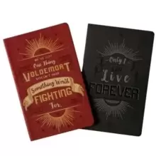 Image of Harry Potter: Character Notebook Collection. Set of 2: Harry and Voldemort