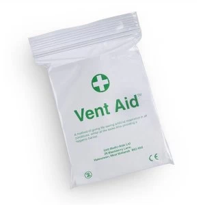 Image of Click Medical Ventaid Mouth To Mouth Guard One way Valve Ref CM0475 Up