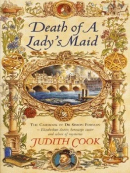 Image of Death of a Ladys Maid by Judith Cook Paperback