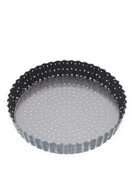 image of Masterclass Crusty Bake Non-Stick Loose Base Fluted Tart/Quiche Pan