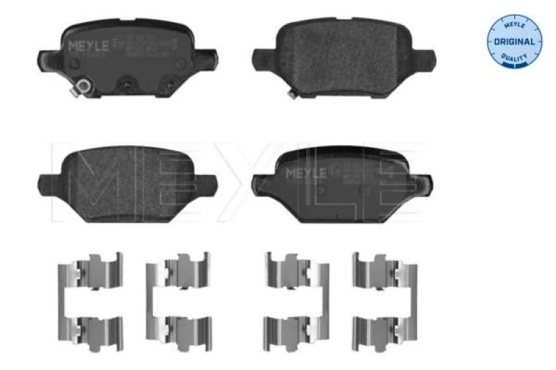Image of Brake pad set MEYLE 025 229 3017