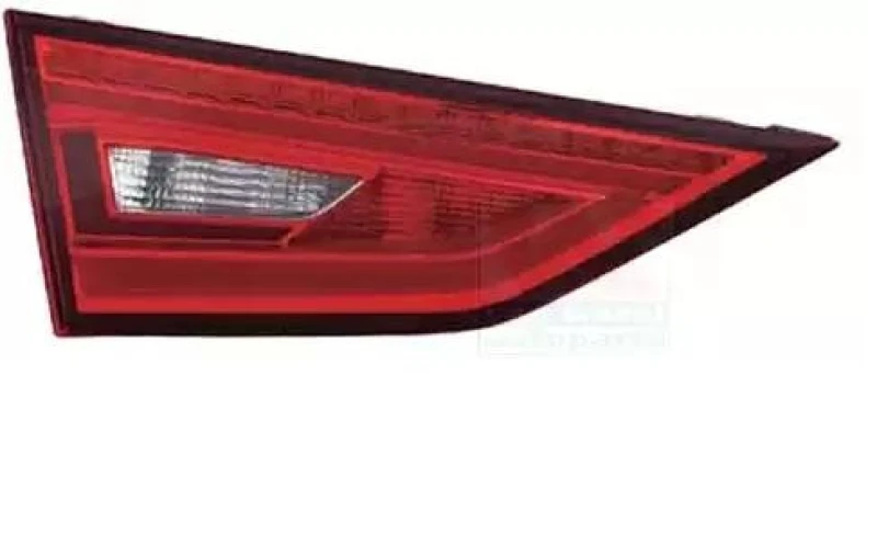 Image of VAN WEZEL 0337927 Rear light Inner Section, with bulb holder, Left Combination Rearlight (391)