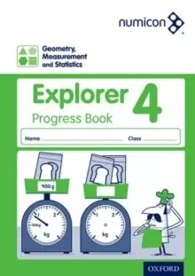 Image of Numicon: Geometry, Measurement and Statistics 4 Explorer Progress Book