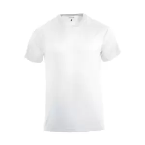 image of Clique Mens Premium Active T-Shirt (L) (White)