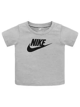 Image of Nike Futura Short Sleeve Tee - Dark Grey