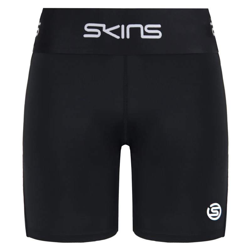 Image of Skins Womens Series-1 Black Shorts Size: Small Black Female S